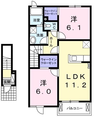 エテルノの物件間取画像